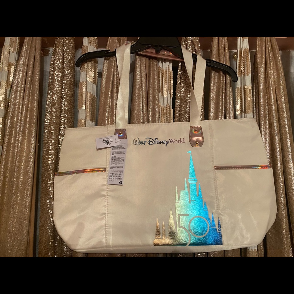 NWT Disney 50th Anniversary Tote PLUS collector mints